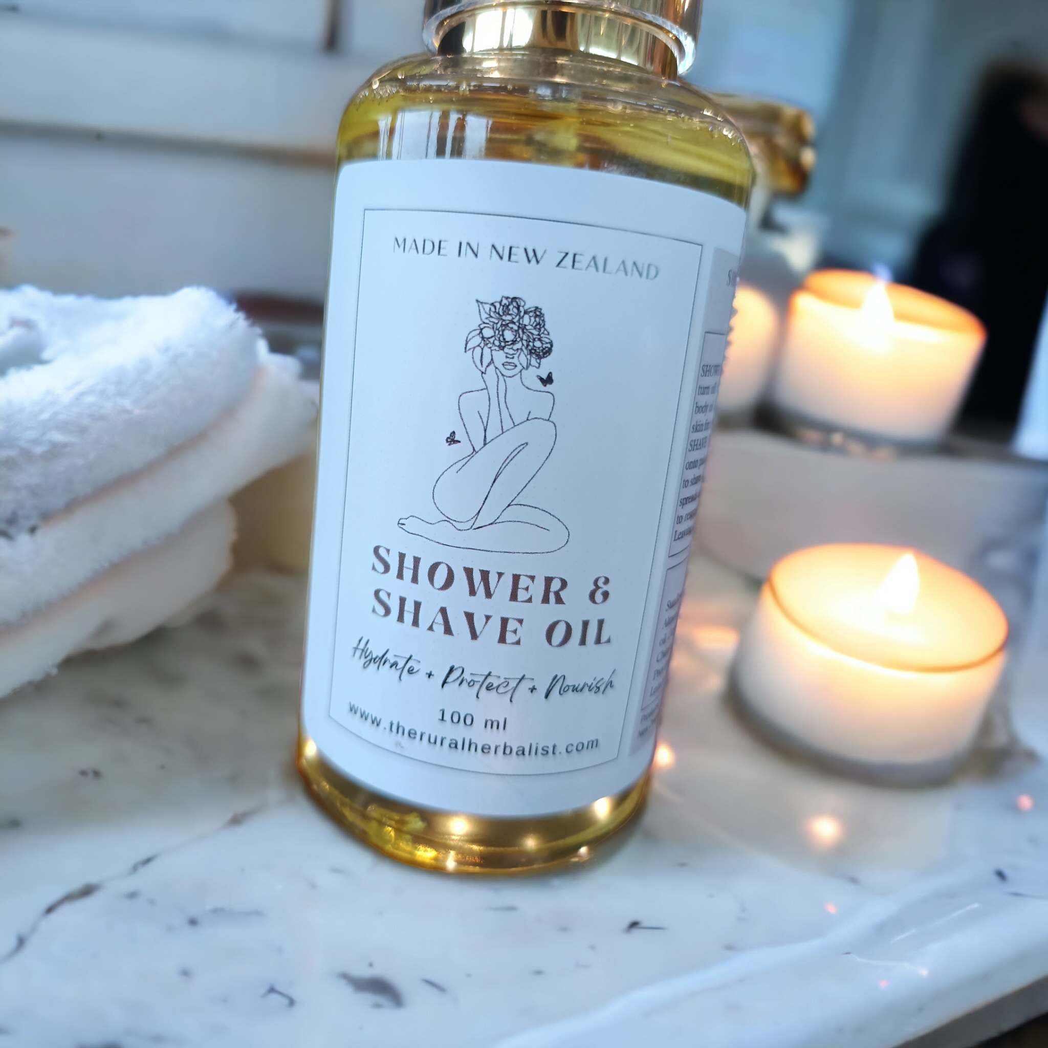 Shower & Shave Oil 100ml image 1