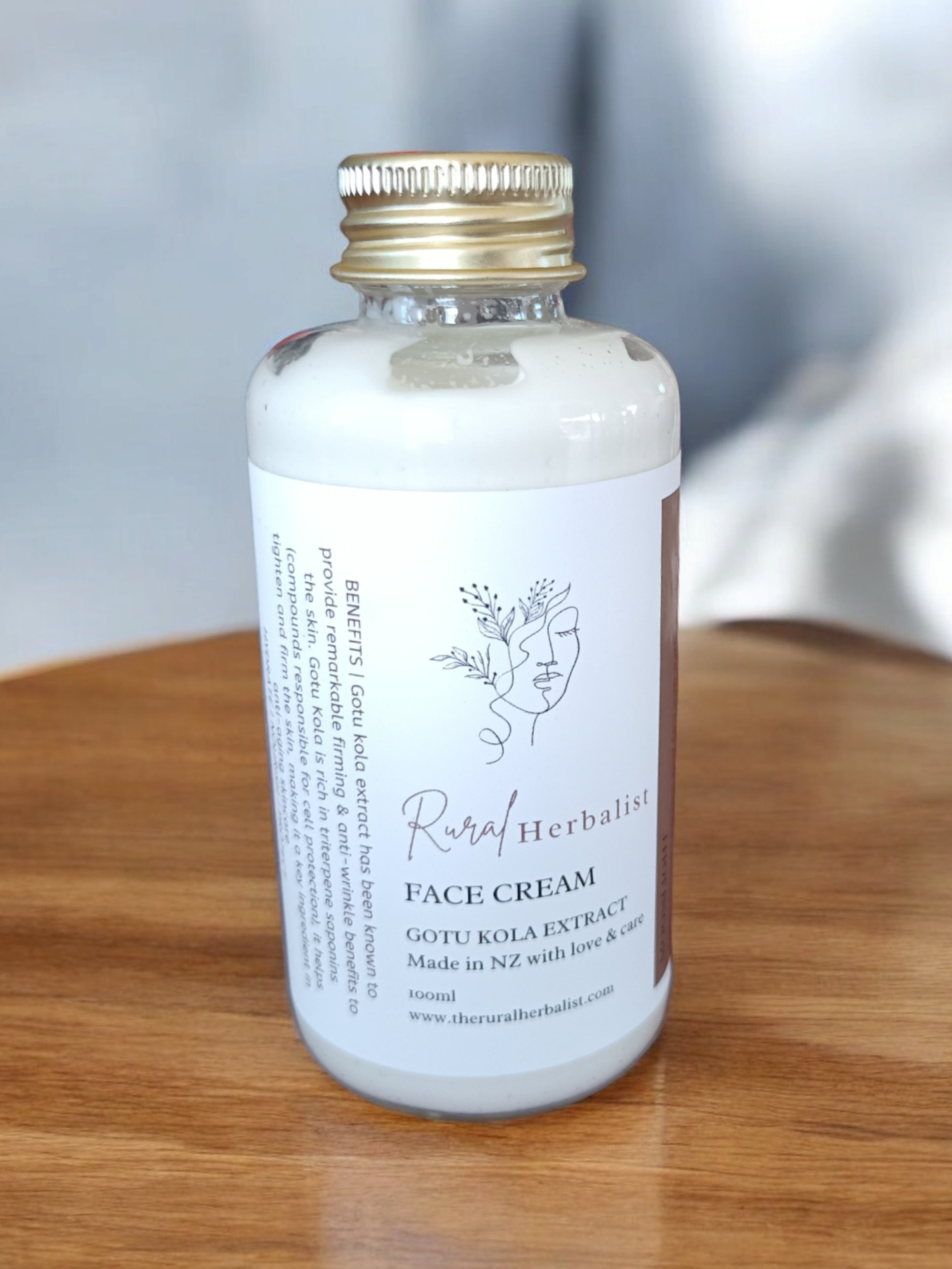 Day Cream with Gotu Kola Extract 100ml Soft Creamy Formula image 1