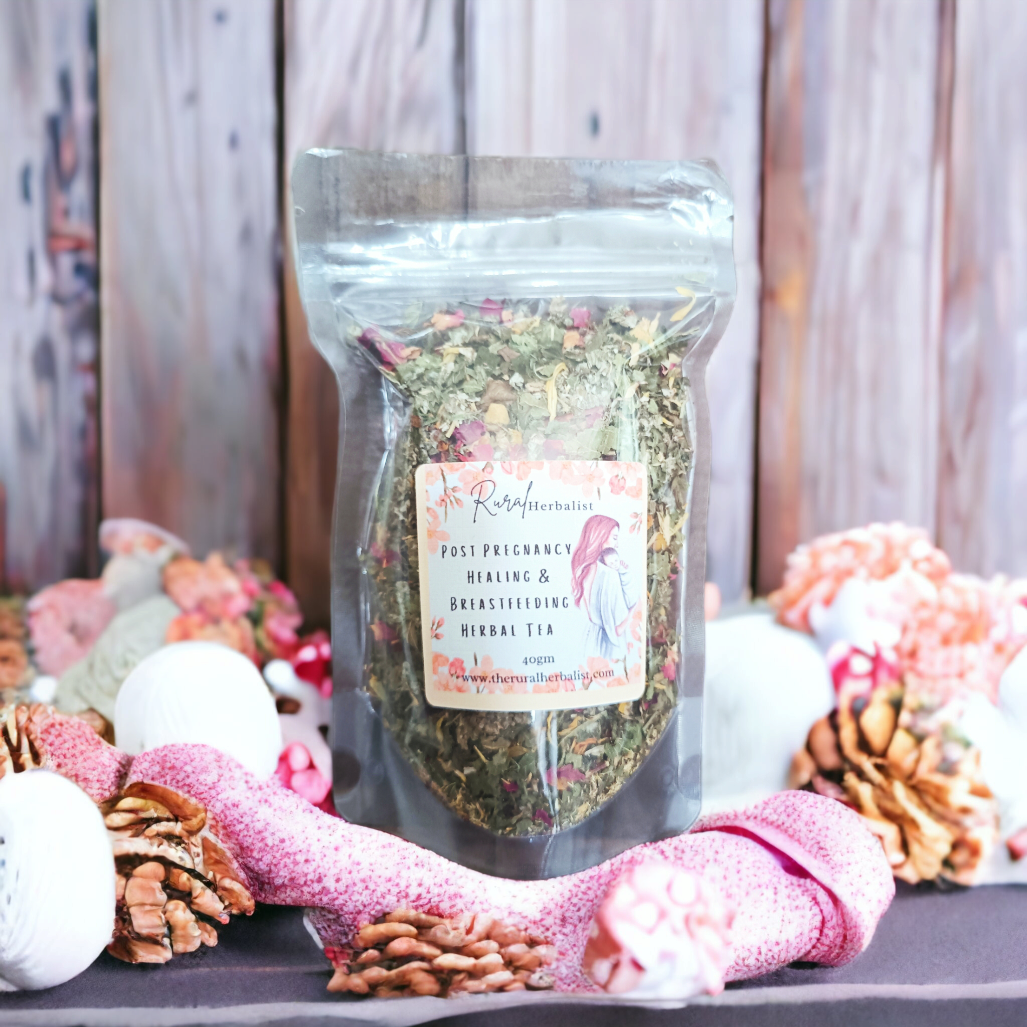 Post Pregnancy & Breastfeeding Herbal Healing Tea  image 0