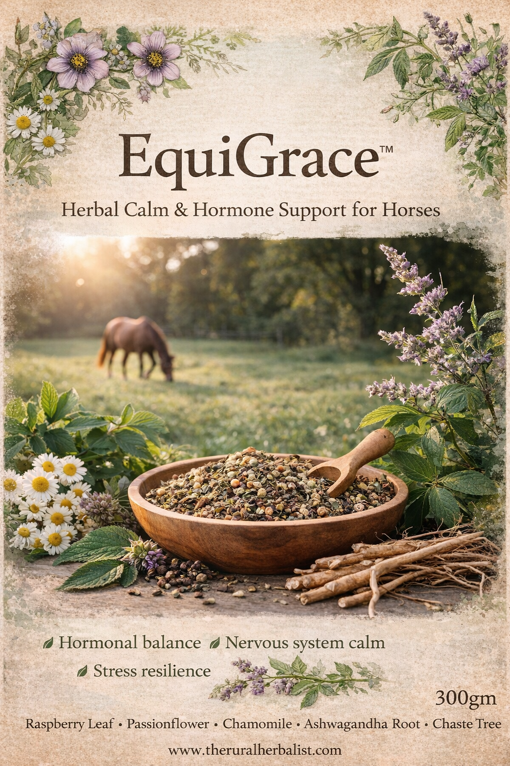 EquiGrace Herbal Calm & Hormone Support for Horse